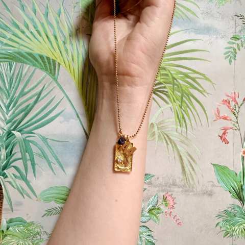 Collana Tarocchi L'Eremita Gold | Arcano IX - SabrinaBi