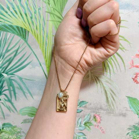 Collana Tarocchi La Forza Gold | Arcano XI - SabrinaBi