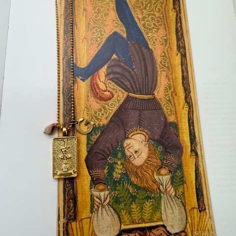 Collana Tarocchi L'Appeso Gold | Arcano XII - SabrinaBi