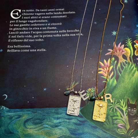 Collana Tarocchi La Stella (Le Stelle) Gold | SabrinaBi