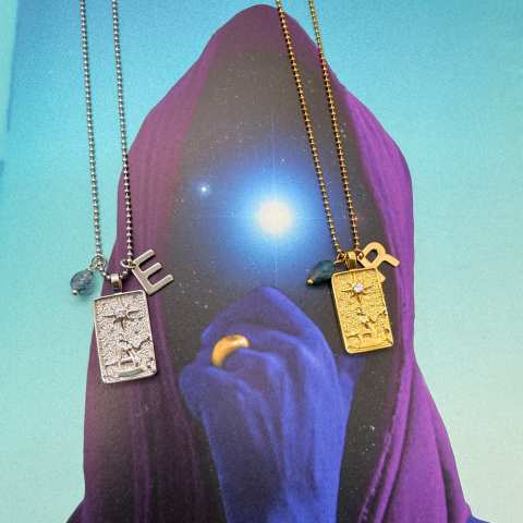 Collana Tarocchi La Stella (Le Stelle) Gold | SabrinaBi