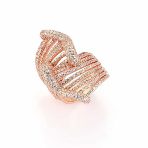 Seraphine Sculpture Ring