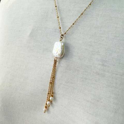 Collana Perla Boho-Chic