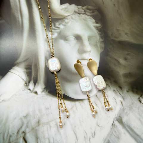 Collana Perla Boho-Chic