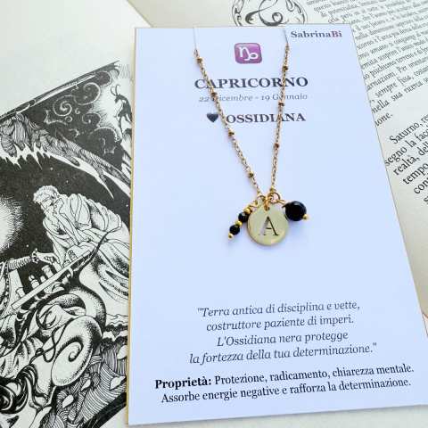 Cosmic Embrace Collana Capricorno