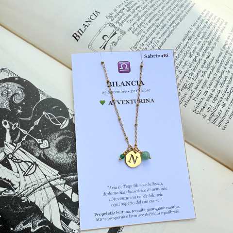 Cosmic Embrace Collana Bilancia