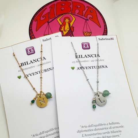 Cosmic Embrace Collana Bilancia
