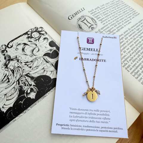 Cosmic Embrace Collana Gemelli