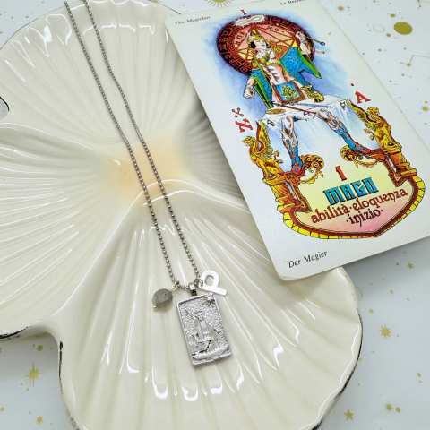 Collana Tarocchi Il Mago Silver | Arcano I - SabrinaBi