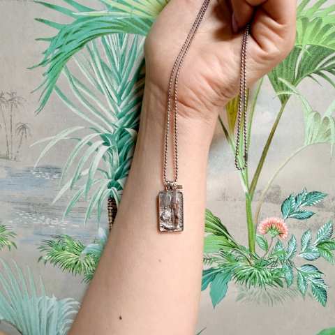 Collana Tarocchi L'Eremita Silver | Arcano IX - SabrinaBi