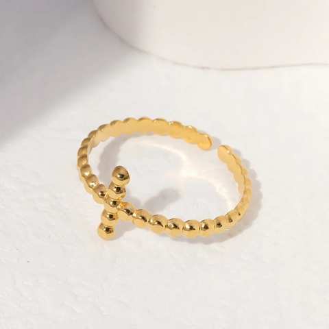 Anello Beaded Cross