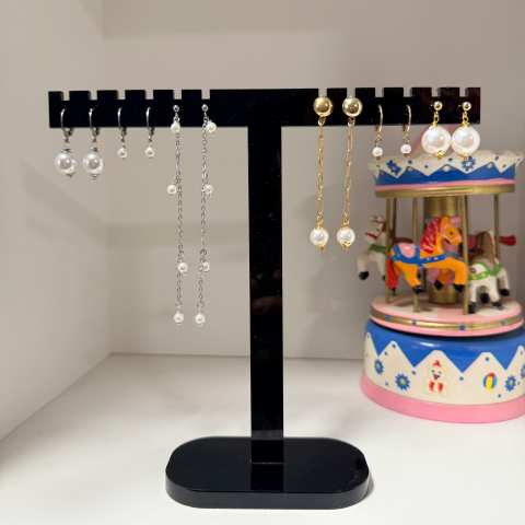 Cascade Pearls Earrings