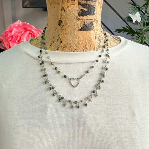 Collana Dripping Green - The Green Hour