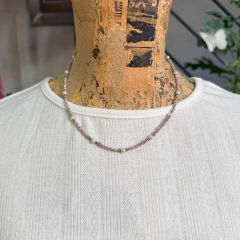 Collana Perle Folles — Rose Poudré