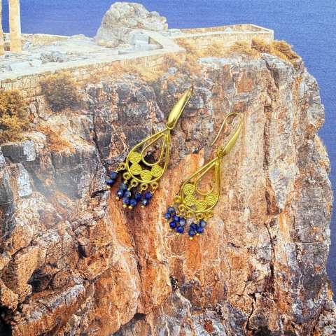 Mille e Una Notte earrings — Blu Notte