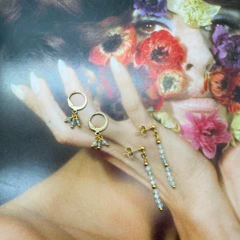 Marguerite earrings — Fuoco e Acqua