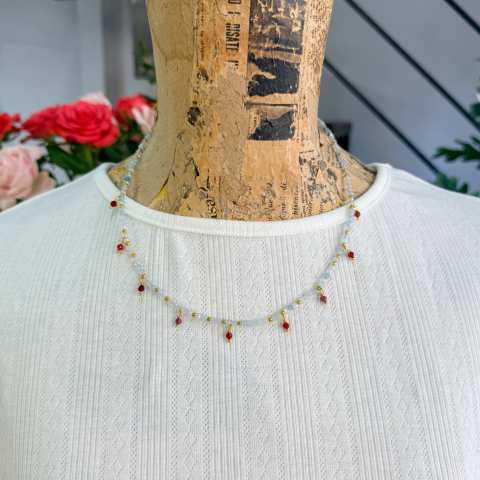 Collana Colette — Fuoco e Acqua