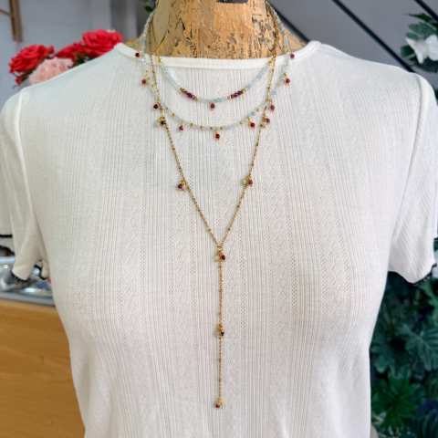 Collana Colette — Fuoco e Acqua