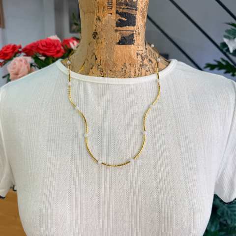 Collana Orbital – Collezione Aura Lunaris