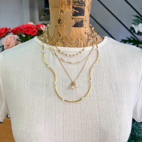 Collana Orbital – Collezione Aura Lunaris