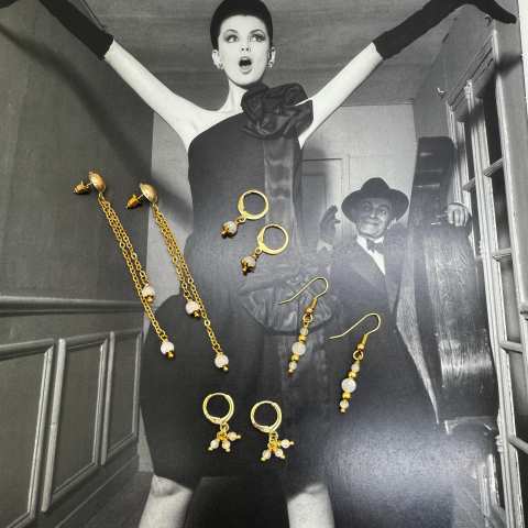 Hesperia earrings – Collezione Aura Lunaris