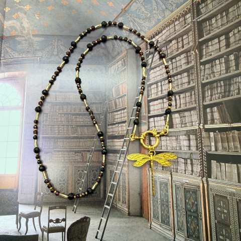 Scarlatta Necklace – Dragonfly Collection