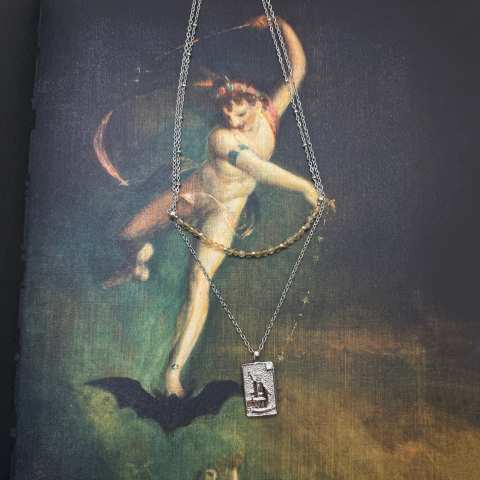 The Magician Double Tarot Necklace | SabrinaBi