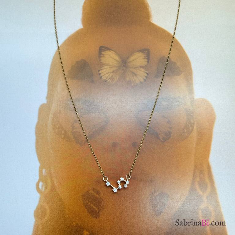 Golden Constellation Necklace | SabrinaBi