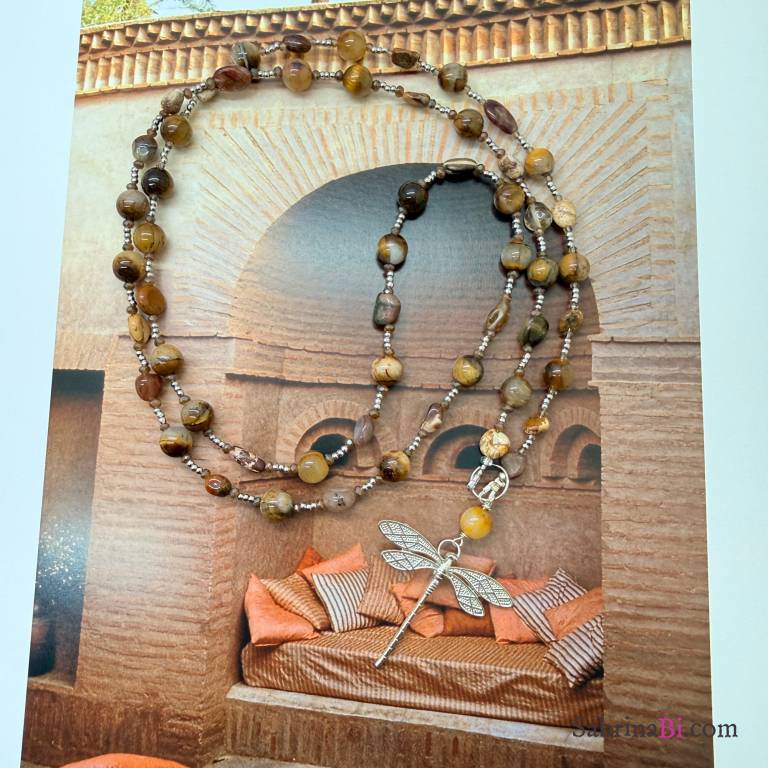 Collana Terra – Collezione Libellule