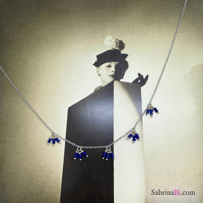 Collezione Eclisse Lunare collana Grappoli Lapis