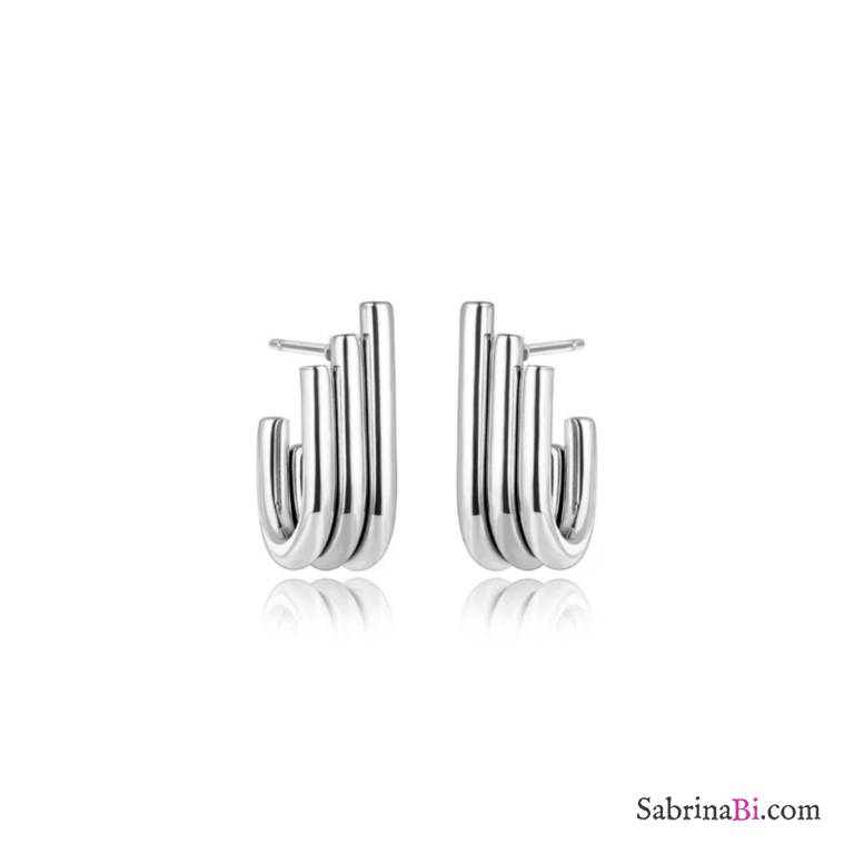U-Shaped stud earrings
