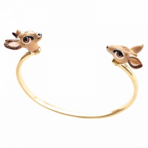 Bracciale rigido vintage Bambi Nach