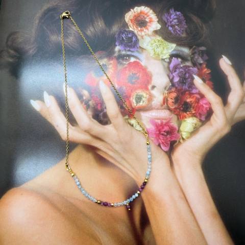 Collana Camille — Fuoco e Acqua