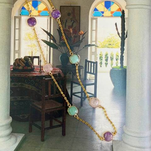 Medium Long Light Trilogy Necklace