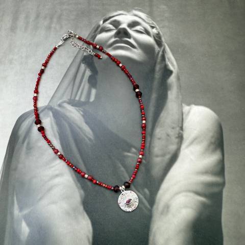 Collana Occhio di Fuoco