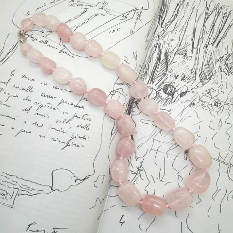 Collana Pepite — Rose Poudré