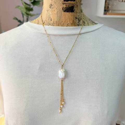 Collana Perla Boho-Chic