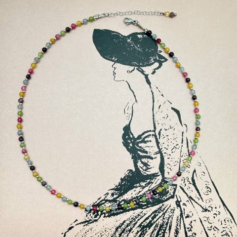 Collana perline Tormalina Tormaline Chic