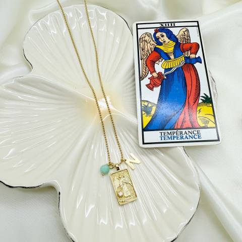 Collana Tarocchi Arcano XIV La Temperanza
