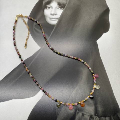 Droplets Tourmaline necklace