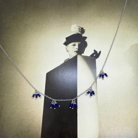 Collezione Eclisse Lunare collana Grappoli Lapis