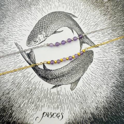 Cosmic Embrace Bracciale Pesci