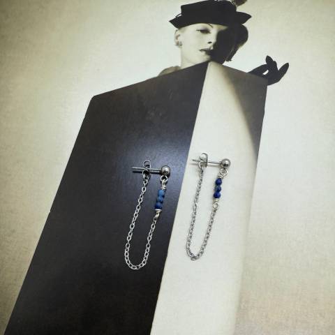 Cascata di Luce earrings — Eclissi Lunare