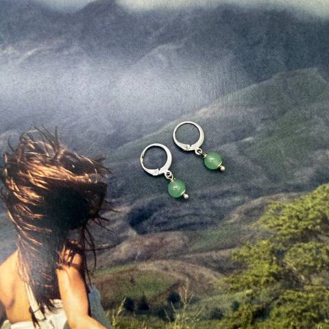 Orecchini Green Pause - The Green Hour