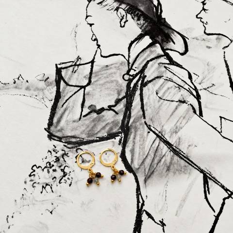 Petite Grenade Hoops