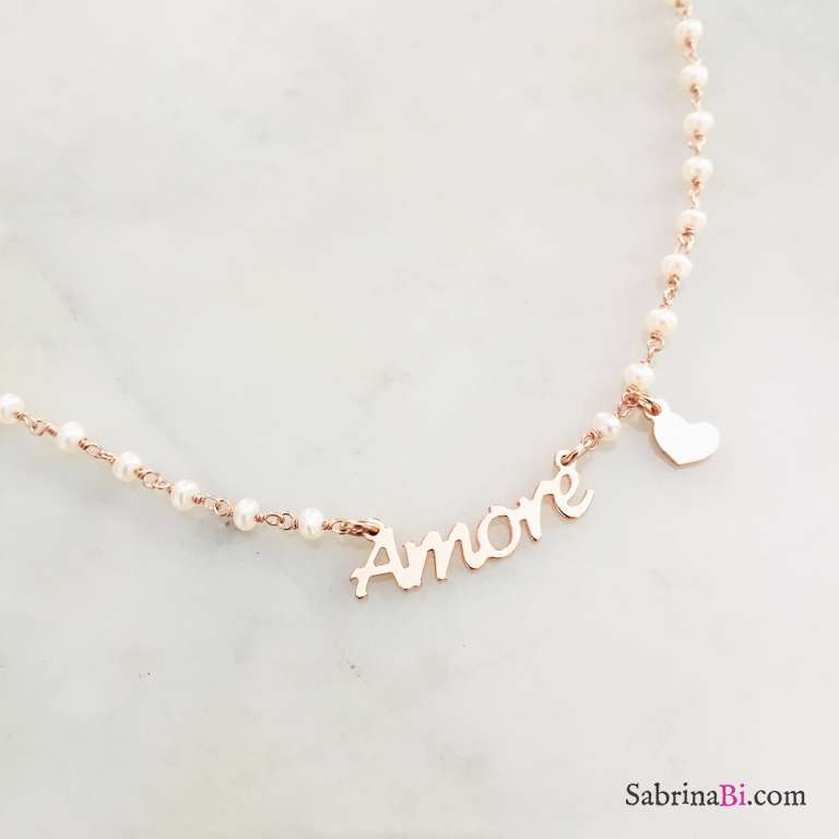 Collana Donna In Argento 925 - Ciondolo Tondo "Love Forever" - Moneta Argento - Foto 3