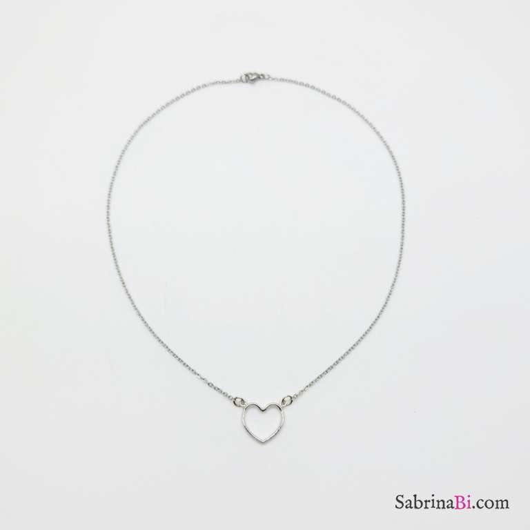 Collana girocollo argento All my love