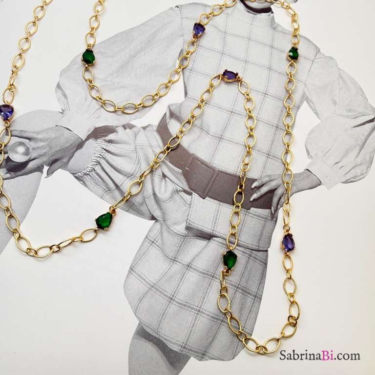 Collana lunga Danae