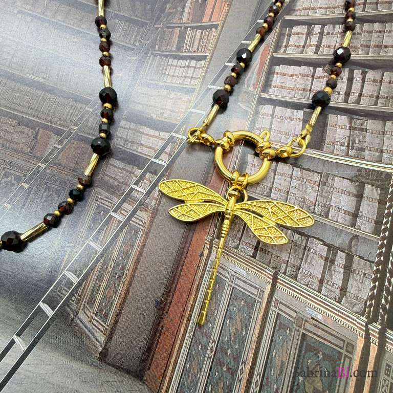 Scarlatta Necklace – Dragonfly Collection