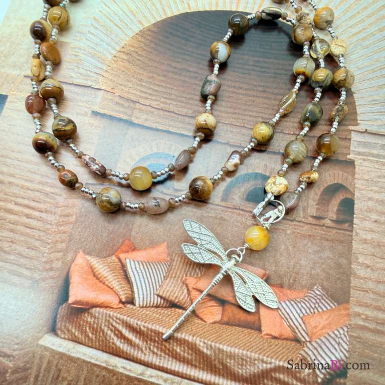 Collana Terra – Collezione Libellule